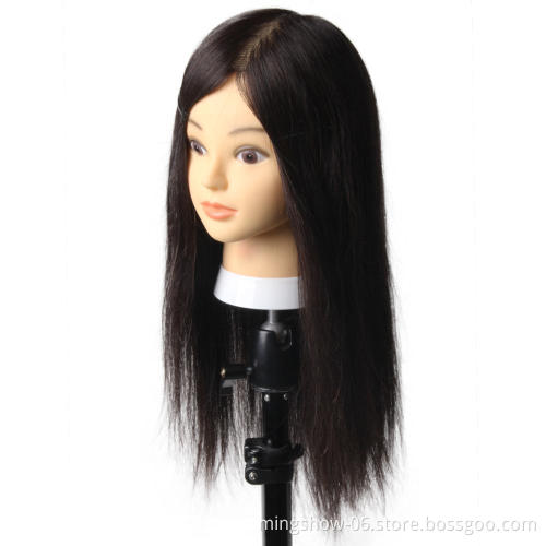 Hot Sale Female Hair Head Training Mannequins For Hairdressing Practise Hairstyles Head Training Dummy Dolls